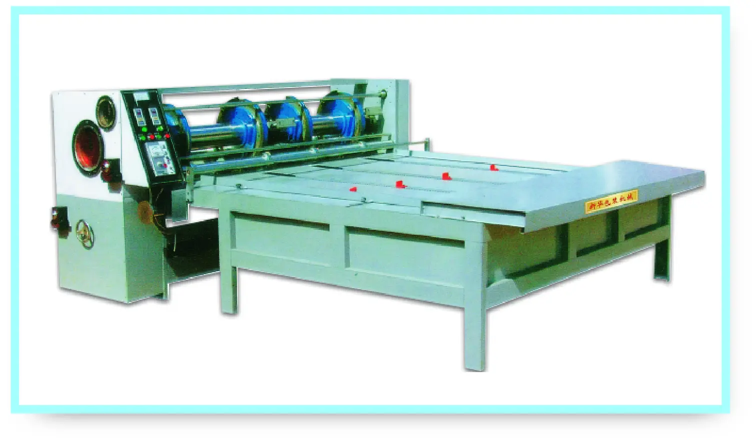 A6- Slotting & Creasing Machine